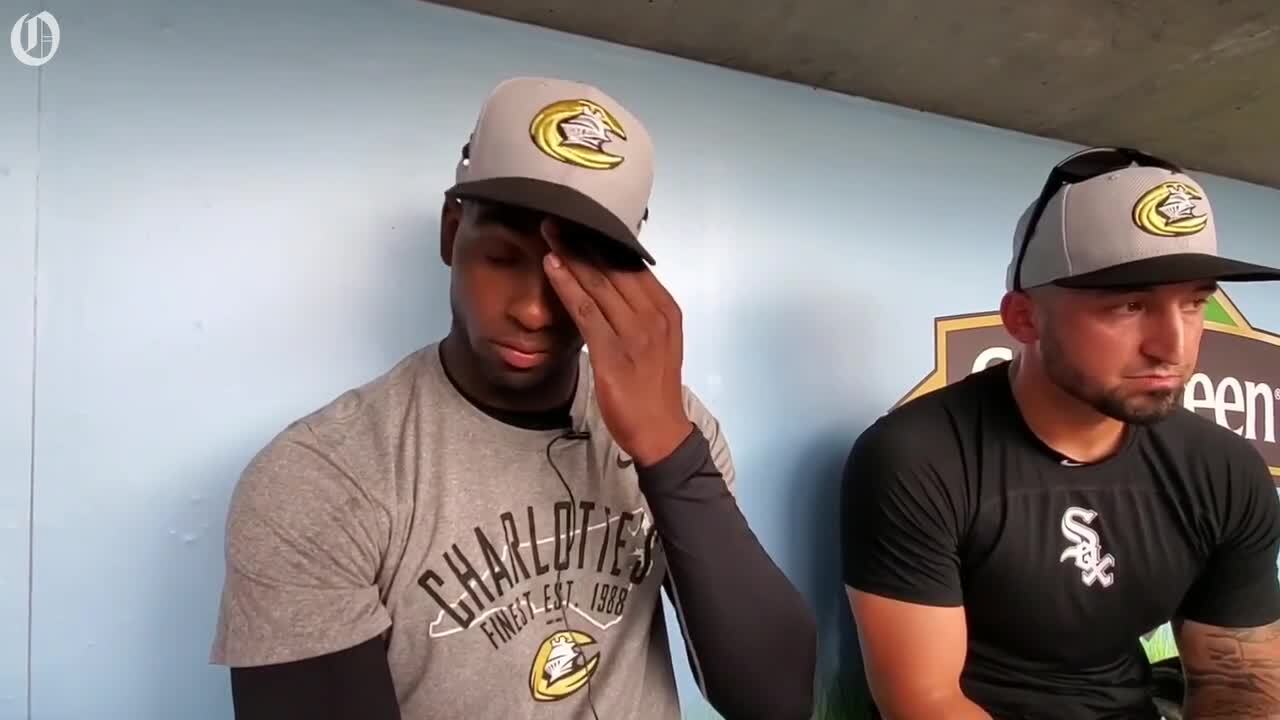 White Sox prospect Luis Robert adds to his Charlotte Knights highlight reel