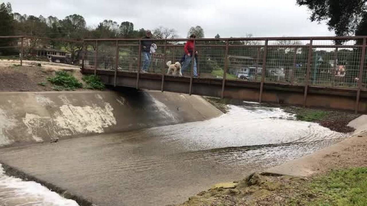 For first time in 7 years, Atascadero Lake is at full capacity