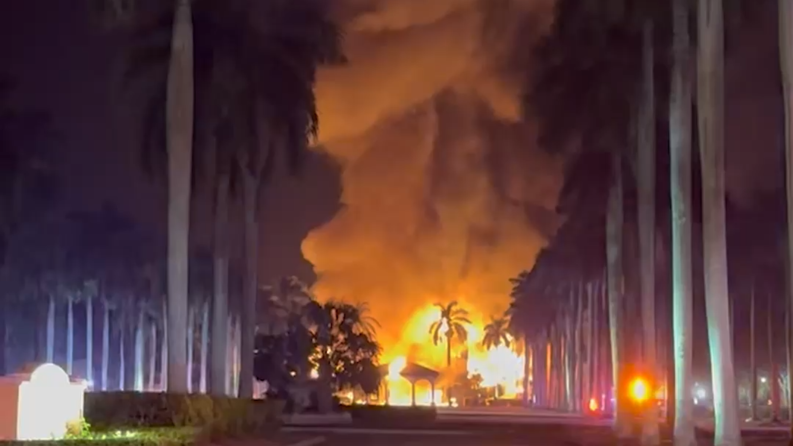 Heron Bay clubhouse fire captured in dramatic videos