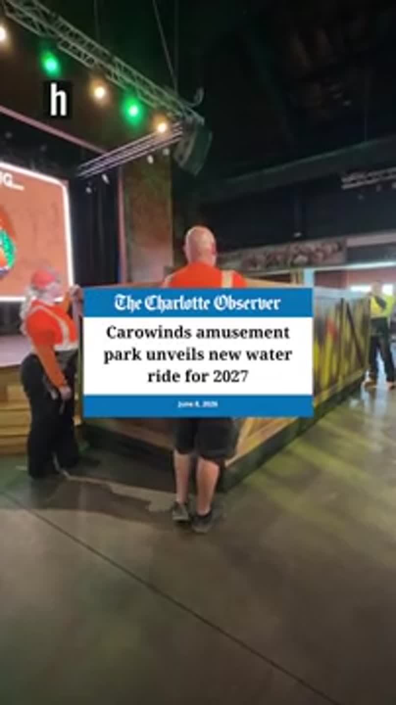 Carowinds unveils world-record log flume for 2027, launches new membership program