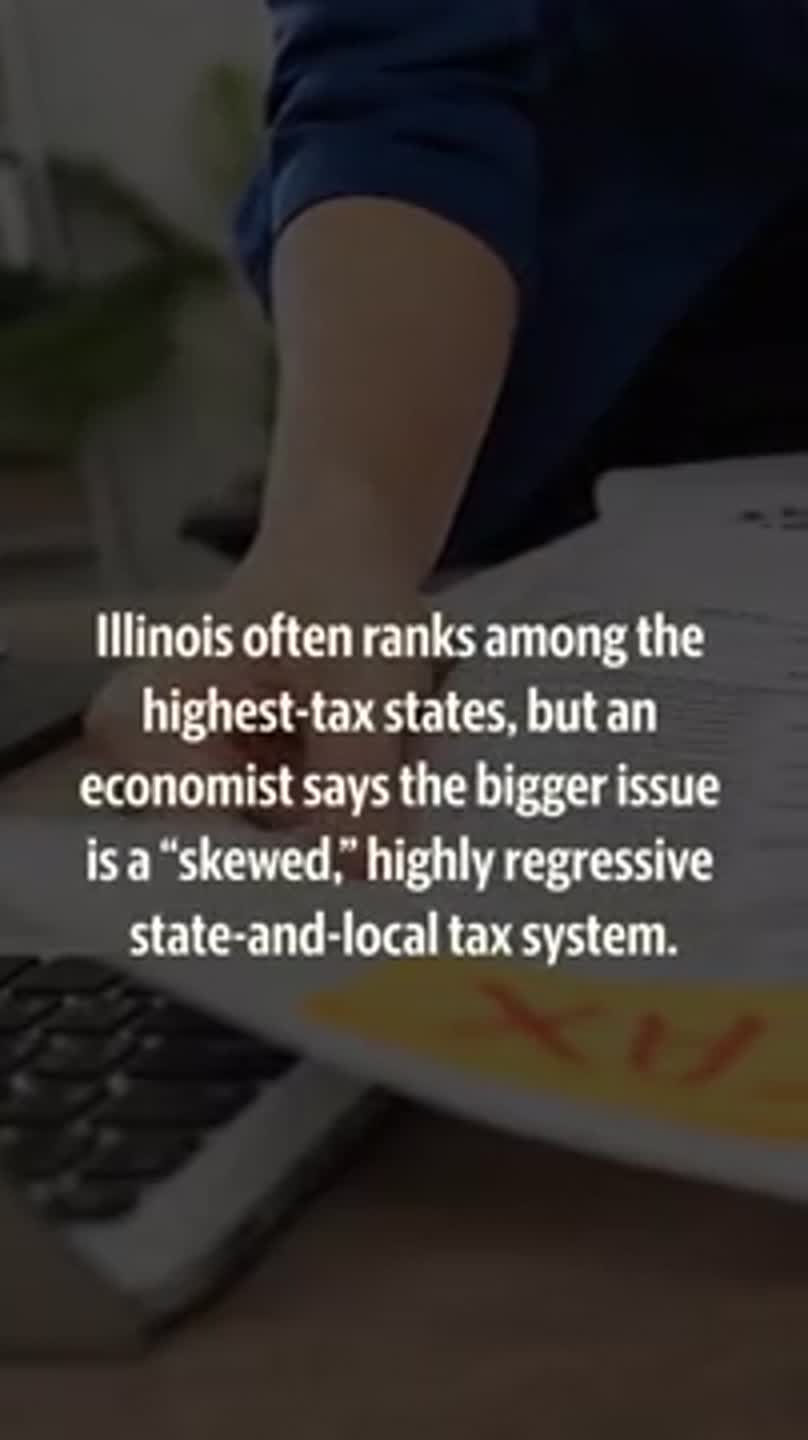 Why Illinois Ranks High in Taxes, According to an Economist