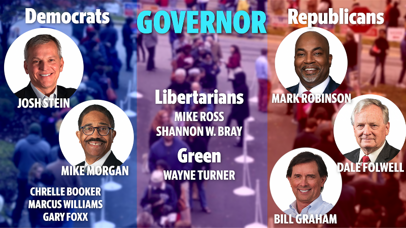 See who’s running for NC governor, AG and other statewide seats