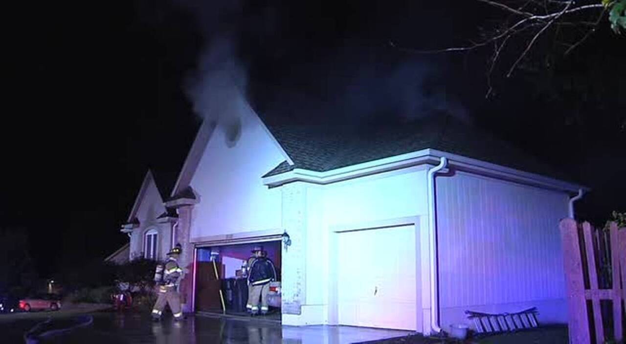 Lightning may have caused this Overland Park house fire (Video ...