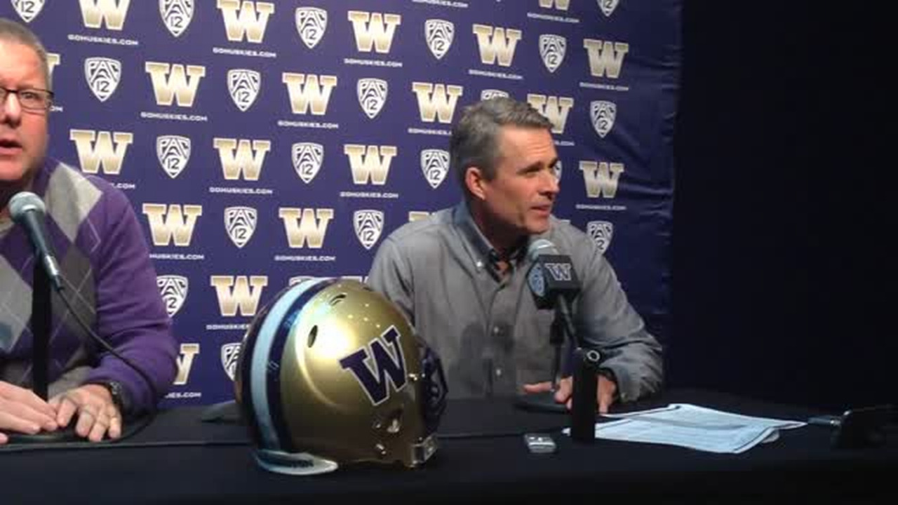 VIDEO: Chris Petersen chats Monday about Huskies' loss to Utah 
