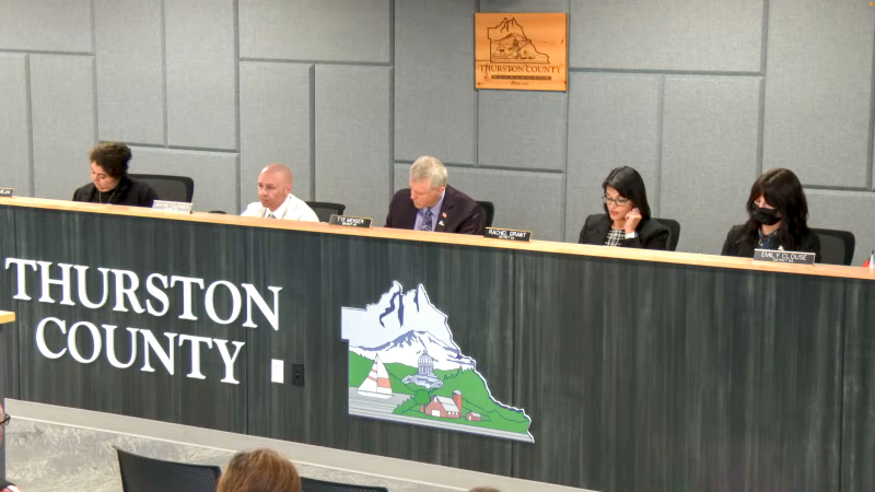 Thurston County Commissioner votes against 2026-2027 budget