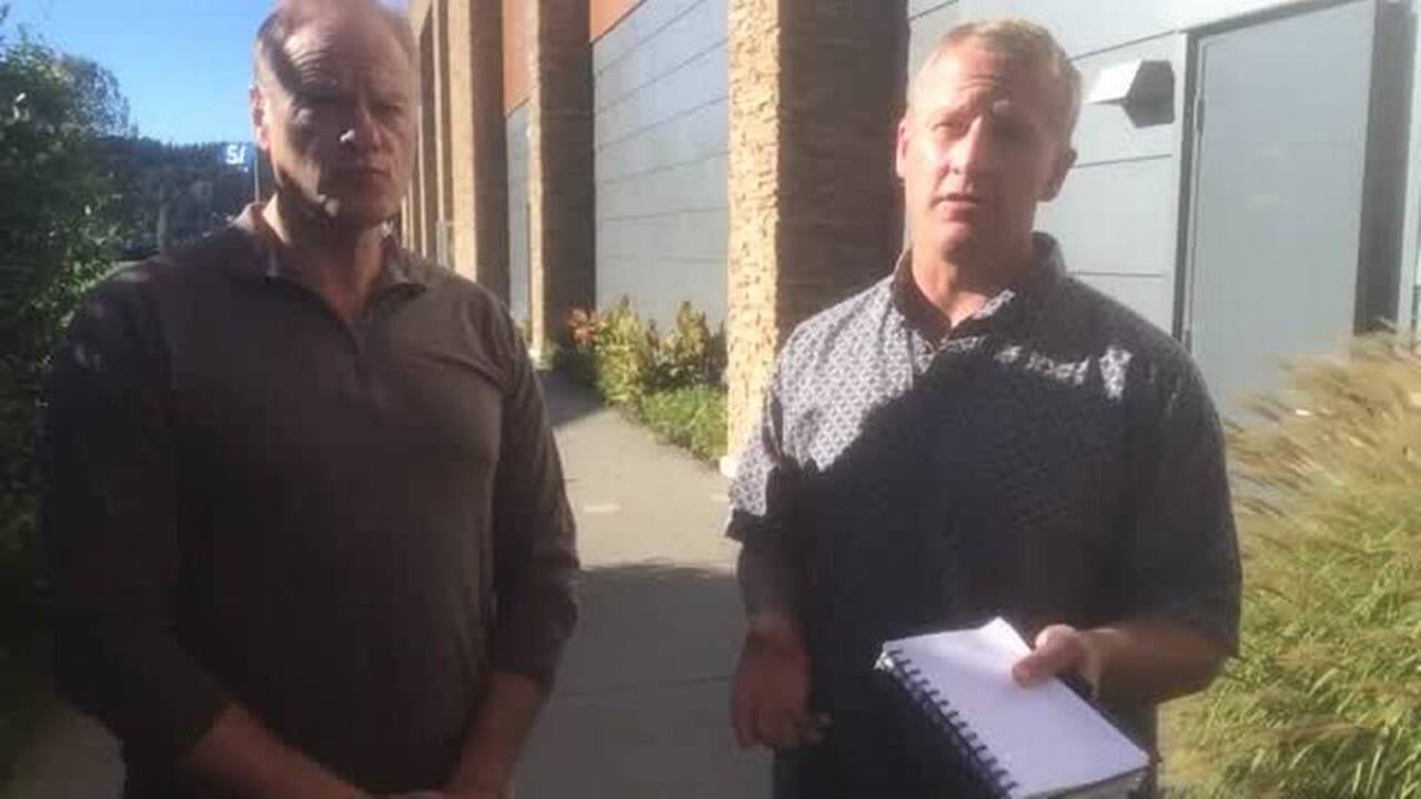 Gregg Bell, Dave Boling on Wilson's ankle, opening win and Week 2 at LA