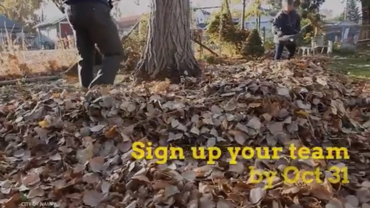 Volunteer to give the gift of a clean yard at Rake-Up Nampa