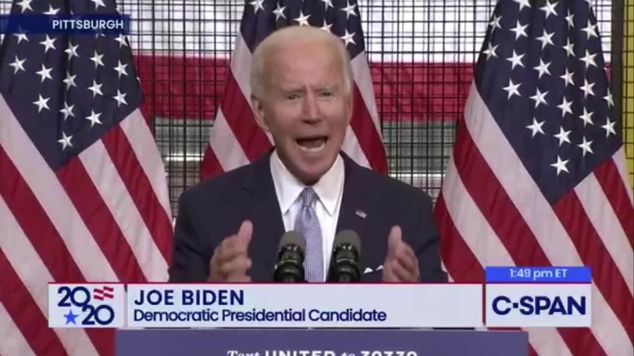 Biden attacks President Trump on handling of racial division and coronavirus in America