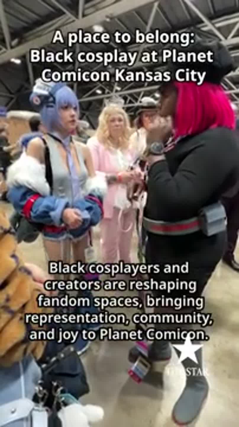 Black cosplay, inclusion and representation at Planet Comicon Kansas City