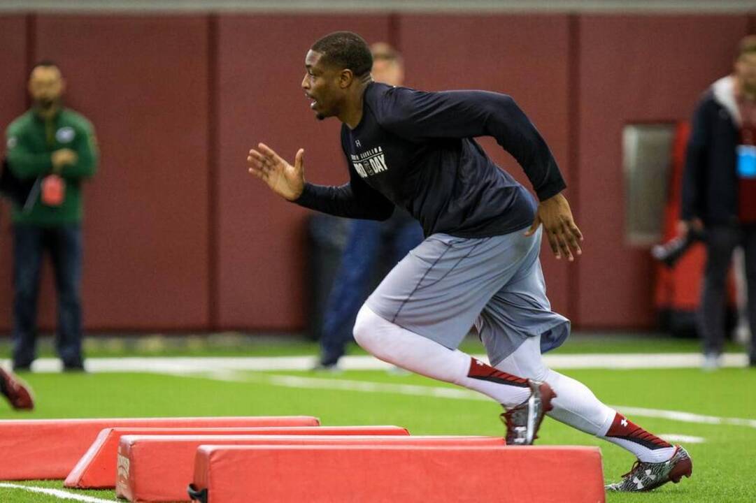 South Carolina's Darius English Pro Day Highlights