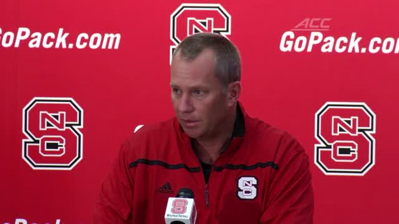 NC State coach Dave Doeren on the Wolfpack defense