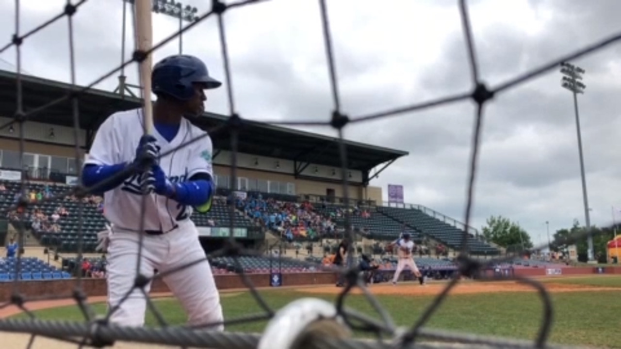 He leads the minor leagues in homers. Can he be a star in the majors?