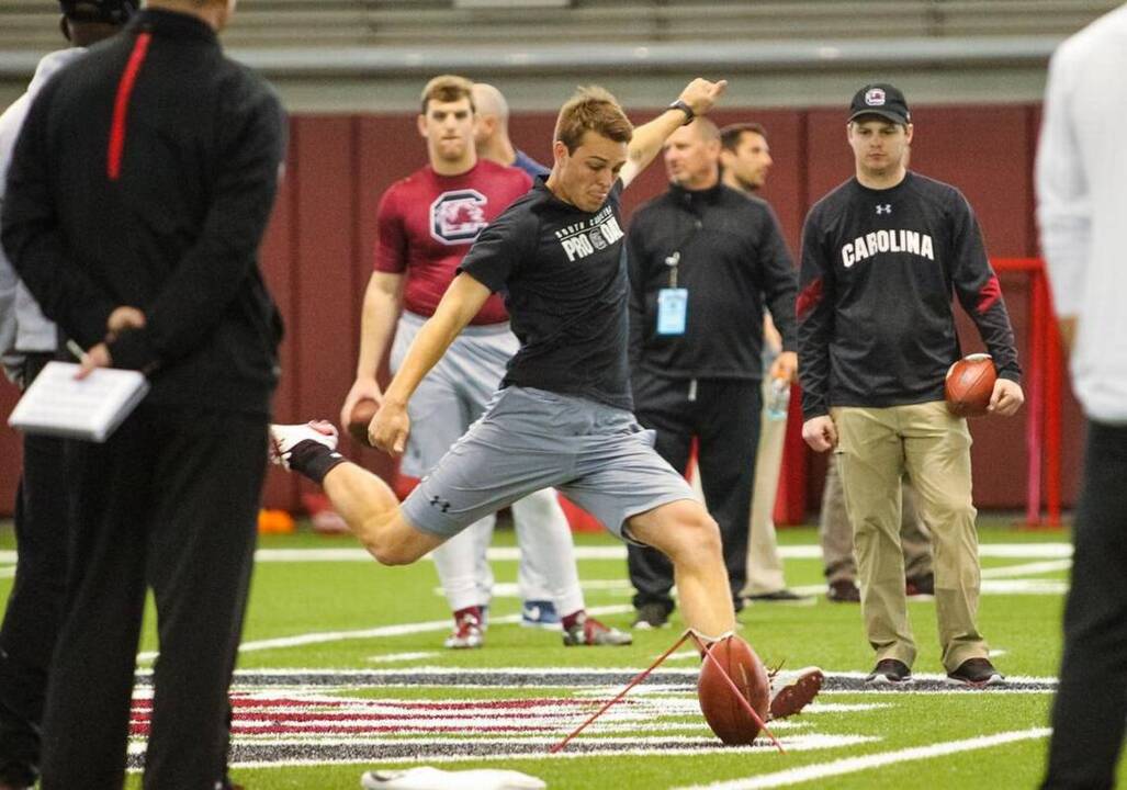 South Carolina kicker Elliott Fry recaps Pro Day