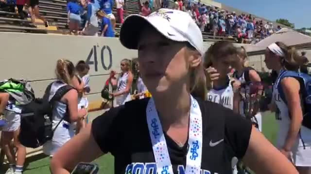 Unanswered goals spoil Fort Mill High girls lacrosse run in SC championship