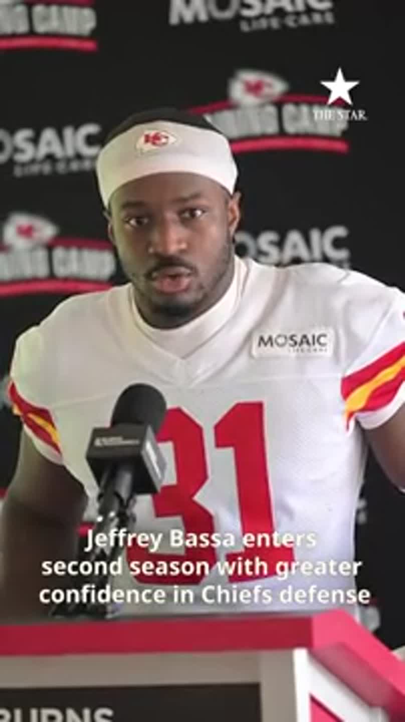 Chiefs' Jeffrey Bassa says he's more confident for his second season