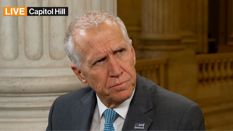 NC Sen. Thom Tillis on Iran, Greenland, Trump & Powell