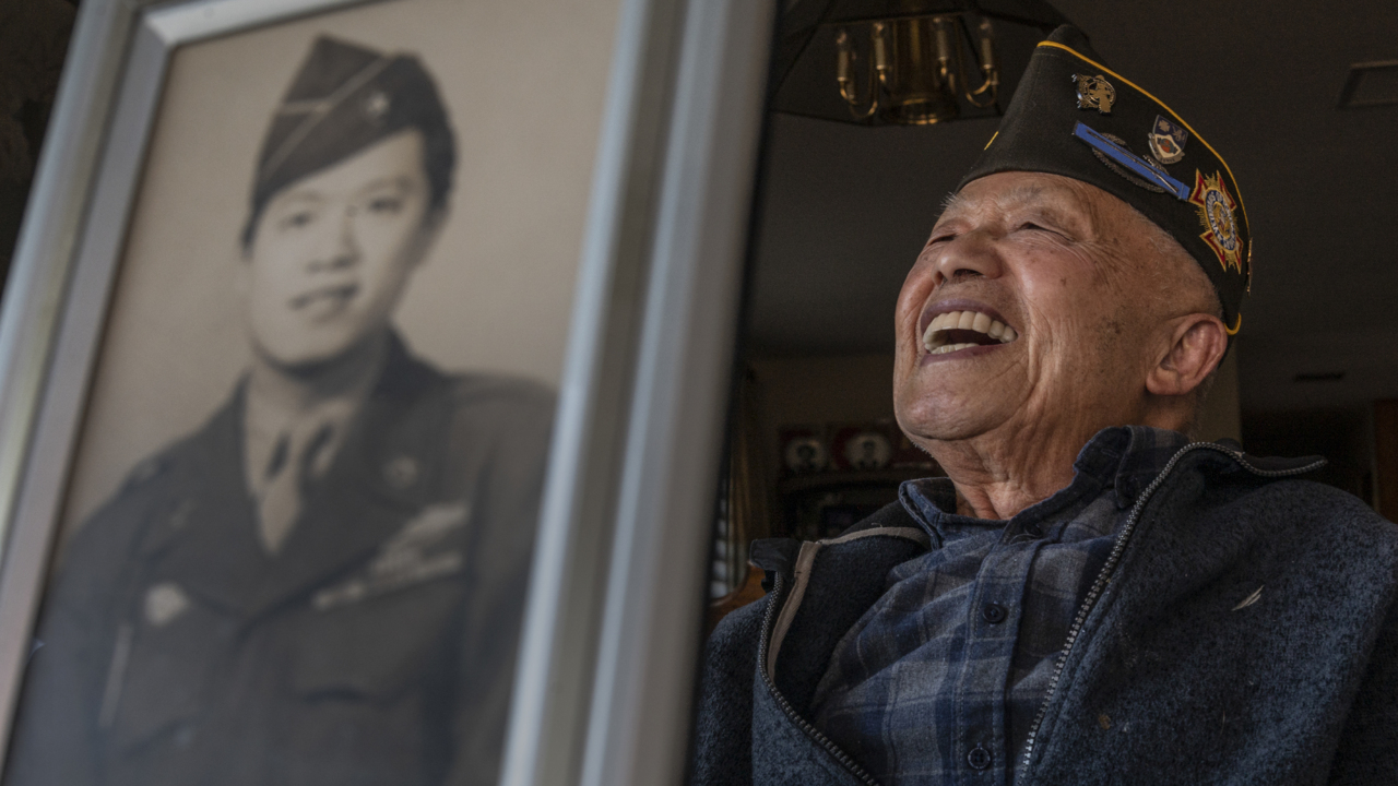‘I am lucky.’ See Congressional medal-winning WWII veteran tell his war stories