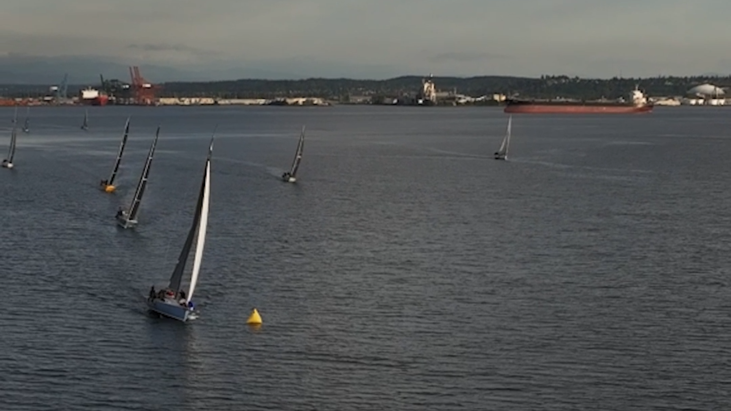 See the stunning summer sailboat races filling Commencement Bay