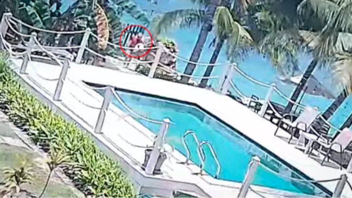 Surveillance video shows missing Cary woman at Grenada beach