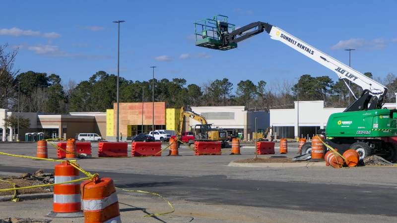 Watch as Conway's mall site is brought back to life