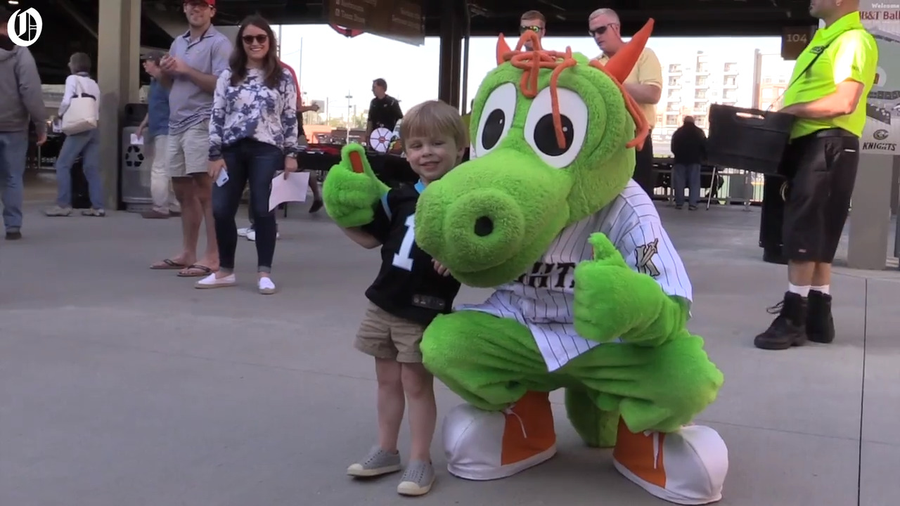 Knights opening day at BB&T BallPark