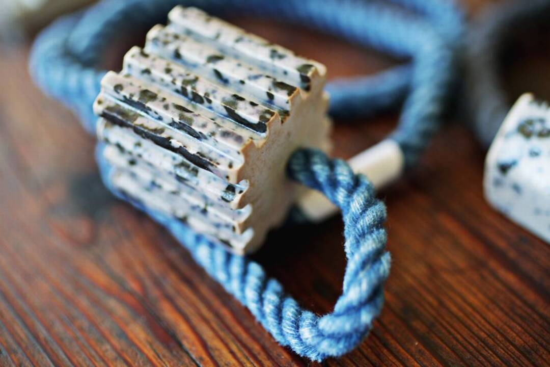 Turning pottery into wearable art
