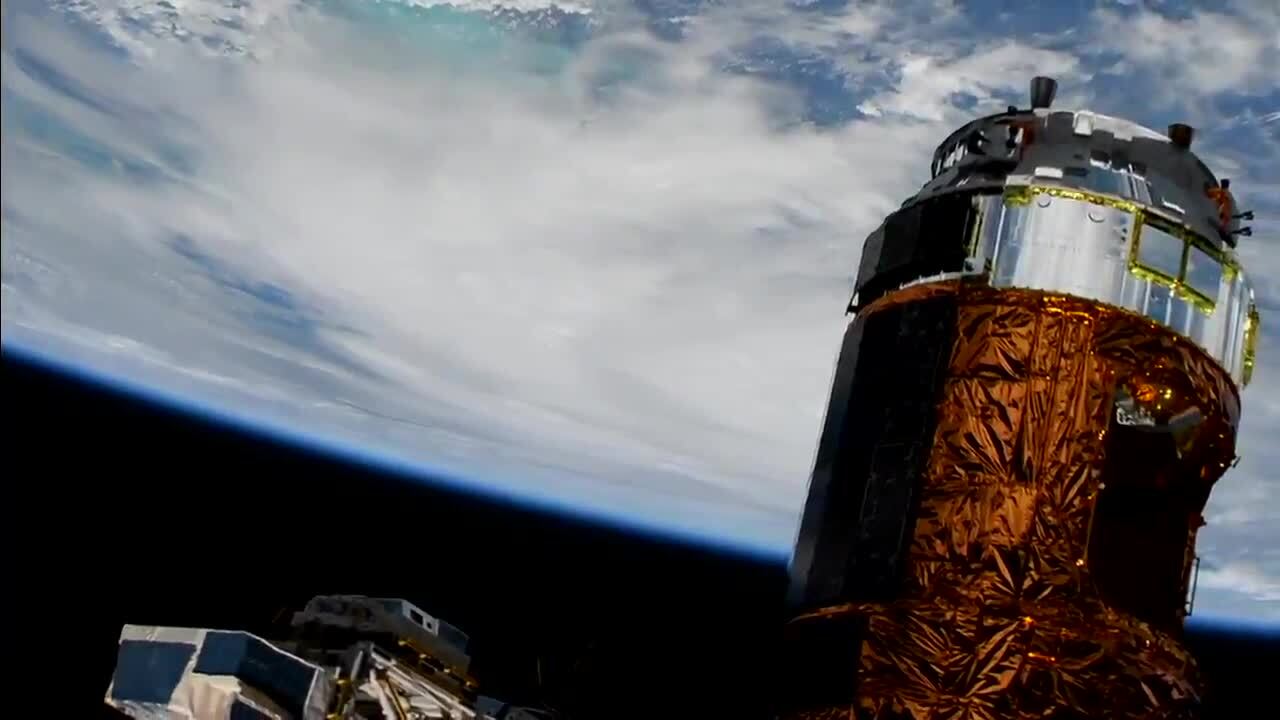 Hurricane Michael seen from space station day before landfall