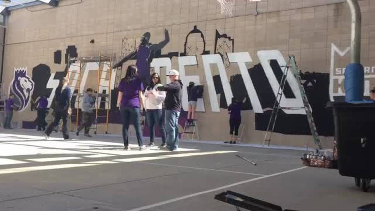 Sacramento juvenile hall gets its own Kings mural