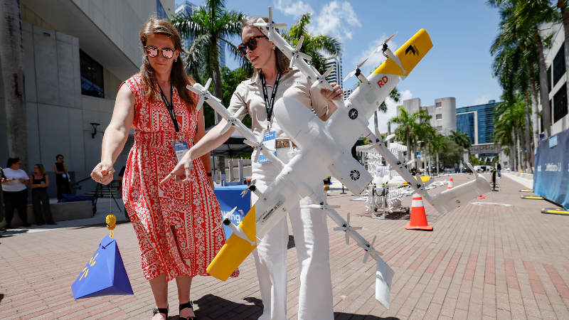 Walmart plans drone delivery demo in Miami 2027 launch