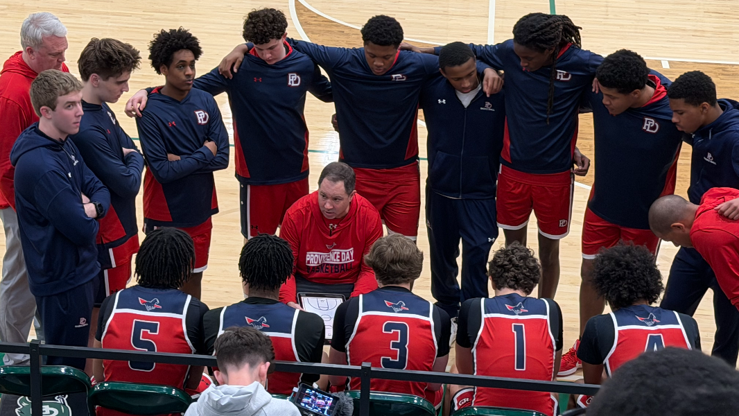 WATCH: Providence Day interim boys basketball coach Jonathan McIntyre: "It's been a lot fun."