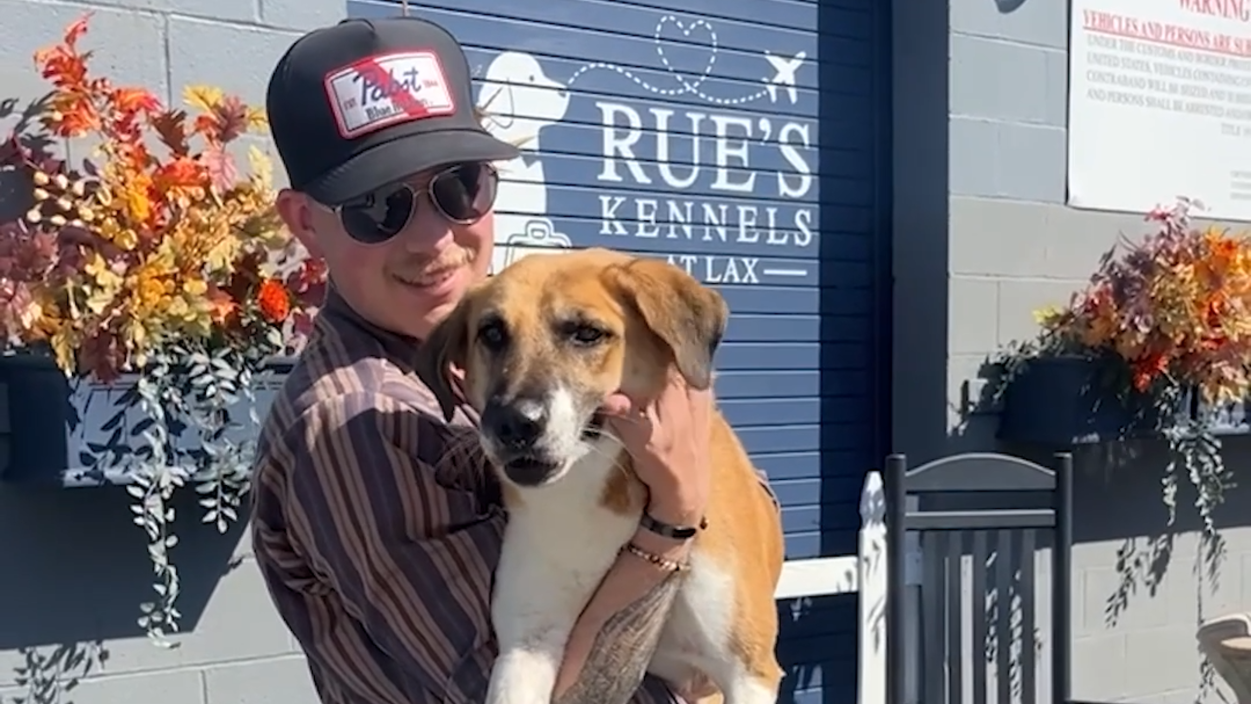 SLO County service member reunites with dog he met overseas