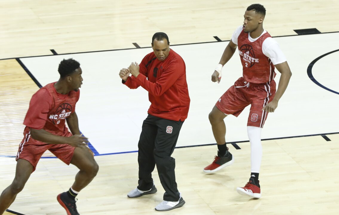 NC State starts with Seton Hall. Top seed Kansas looms next in Wichita.