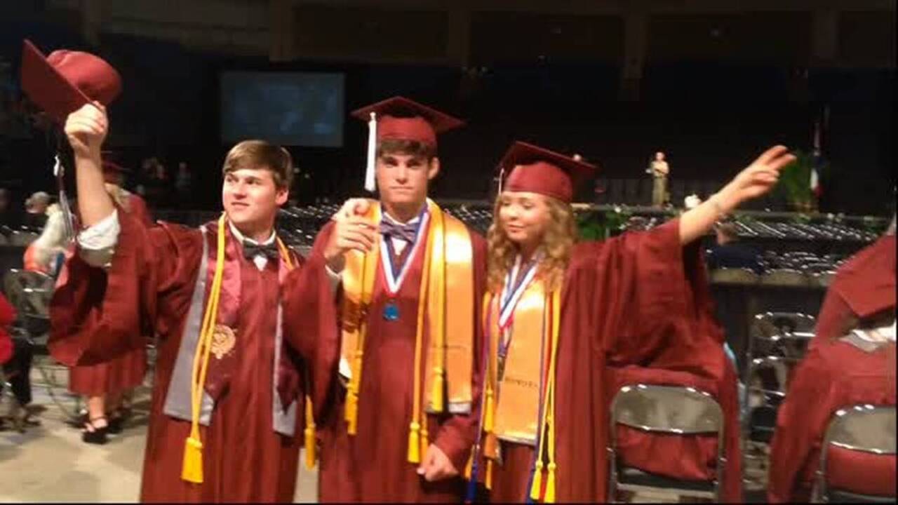 East Central valedictorian assures graduates the future is bright 