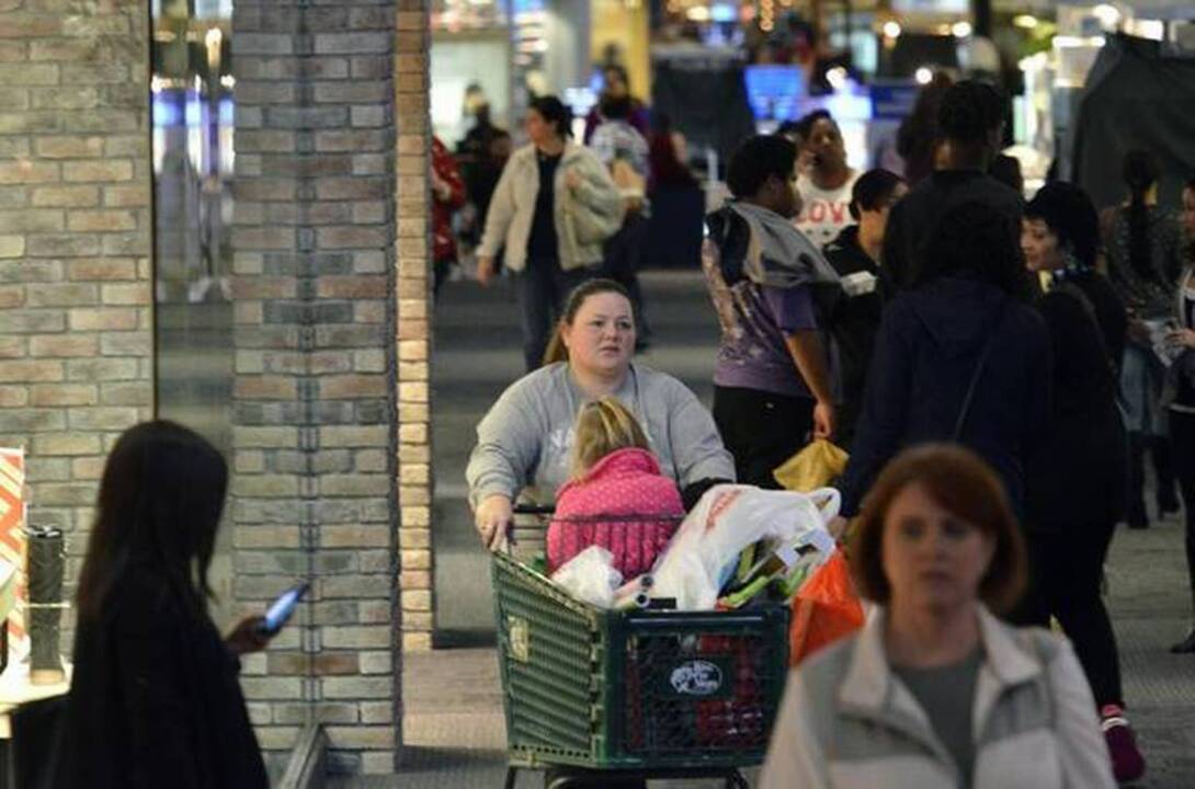 A lighthearted look at Black Friday madness