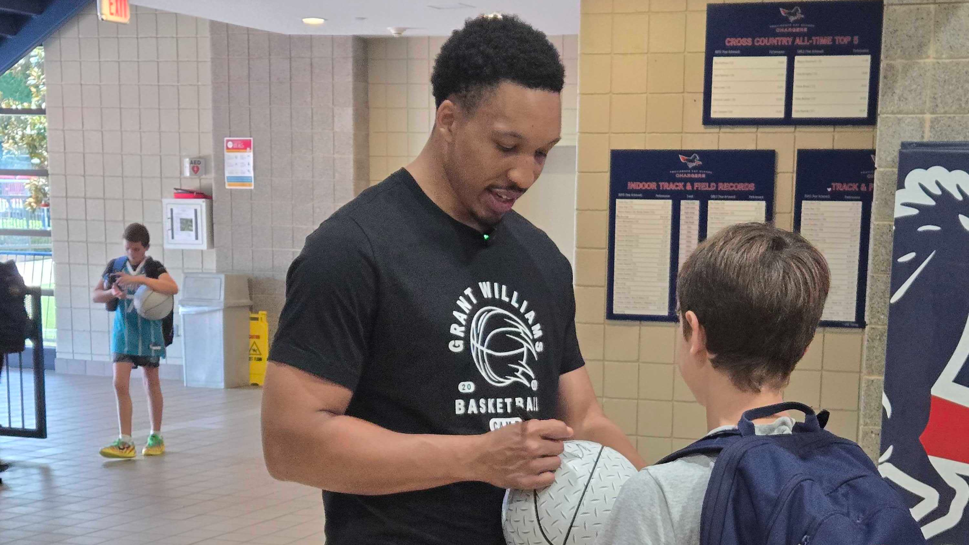 Grant Williams Family Foundation hosts 4th annual basketball camp