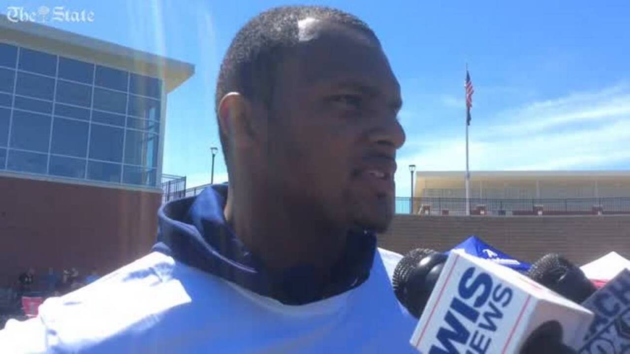 Deshaun Watson discusses NFL Draft process, Clemson QB race at football camp