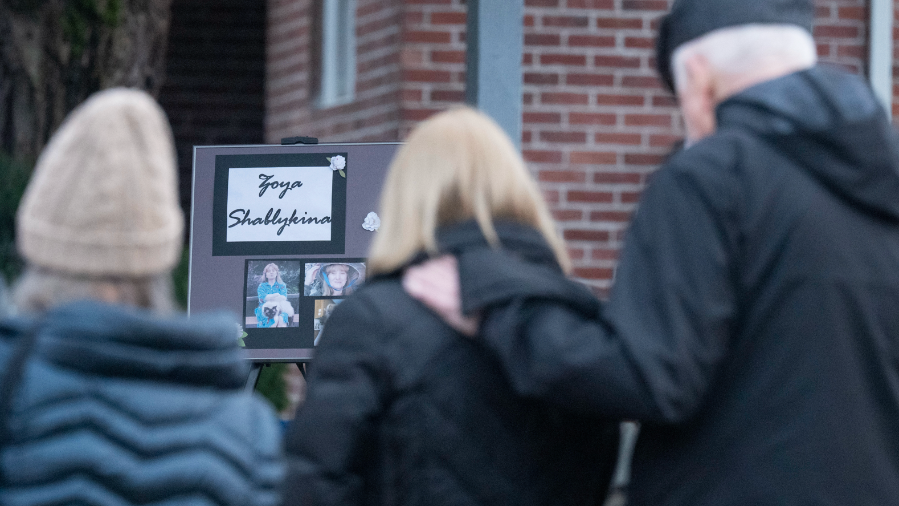 'Choose light over darkness': Candlelight vigil held for Purdy stabbing victims