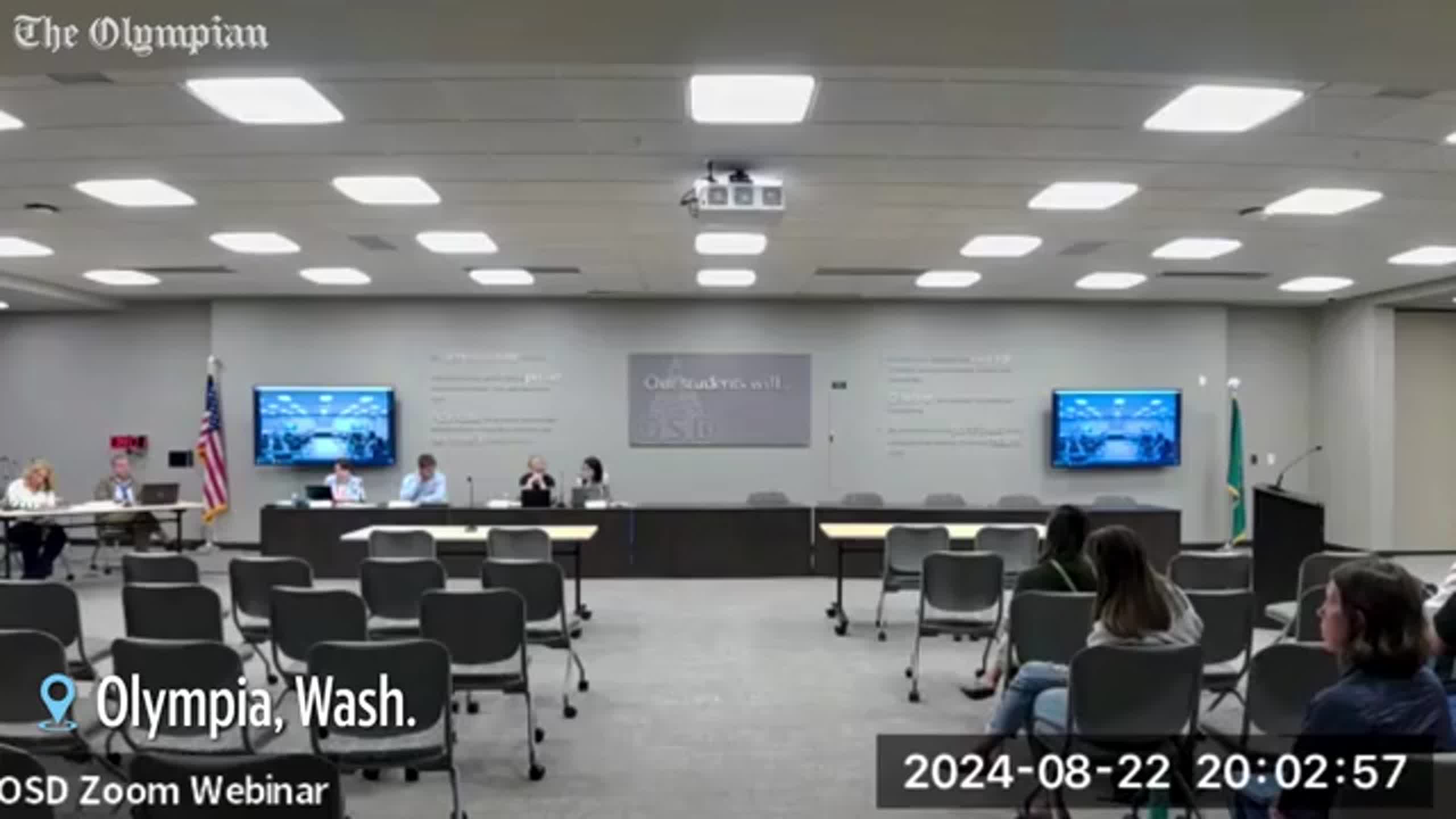 Olympia school board member ‘uncomfortable’ working with peers after rift at retreat