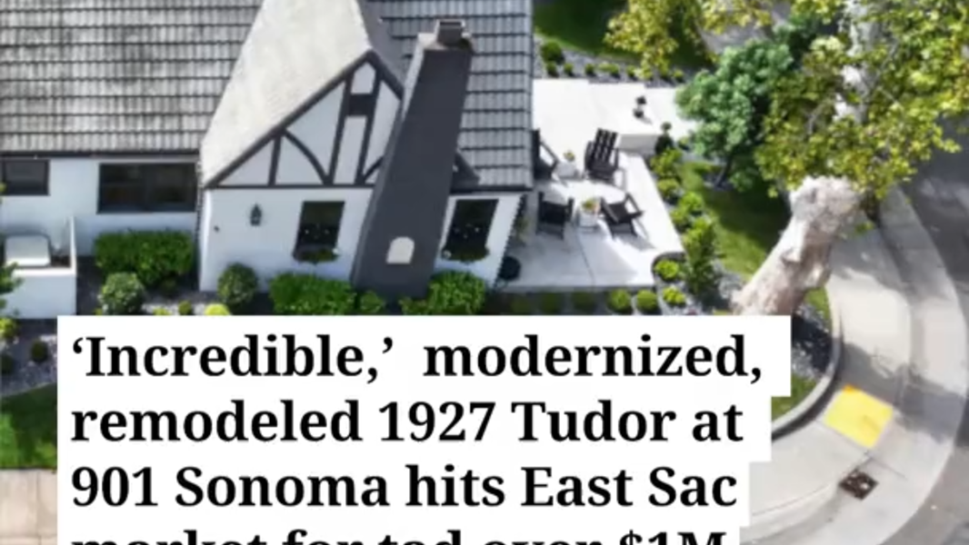 How perfect is this 1927 East Sac home? Modernized, remodeled, listed for $1M