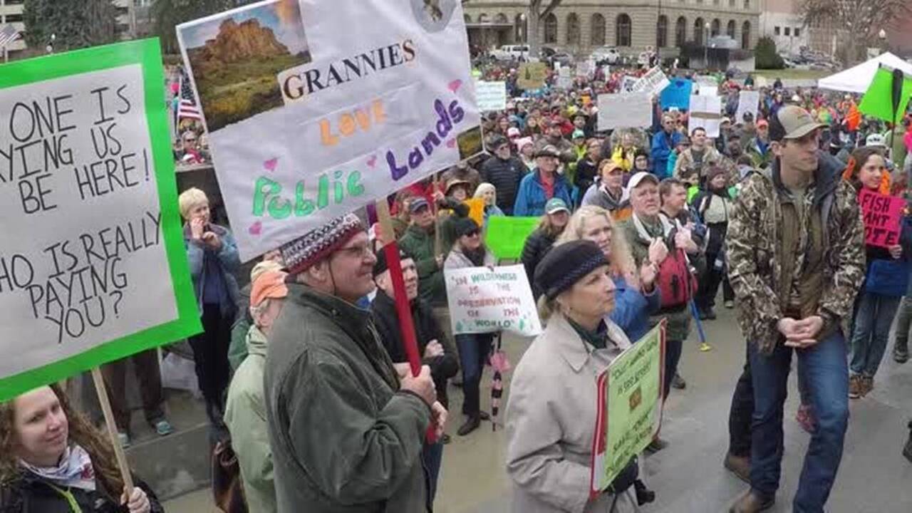 Boise rally: Keep public lands public