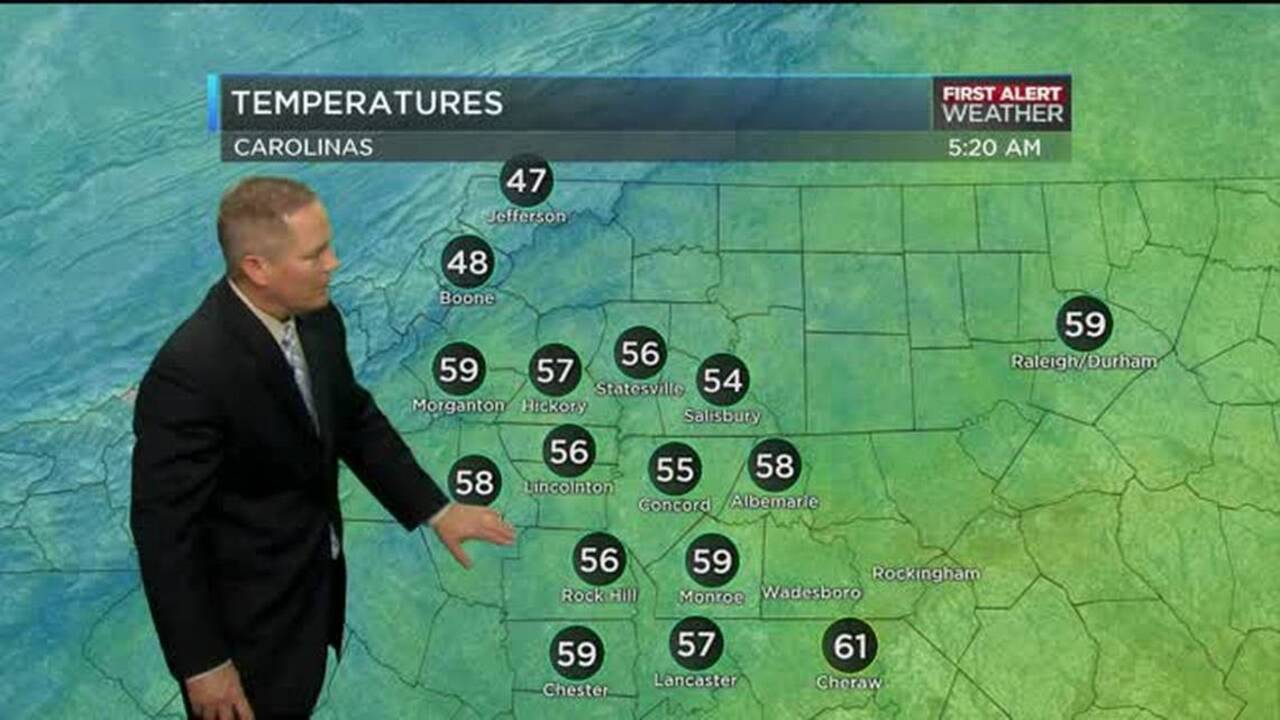 WBTV First Alert Weather forecast for 05.04.16