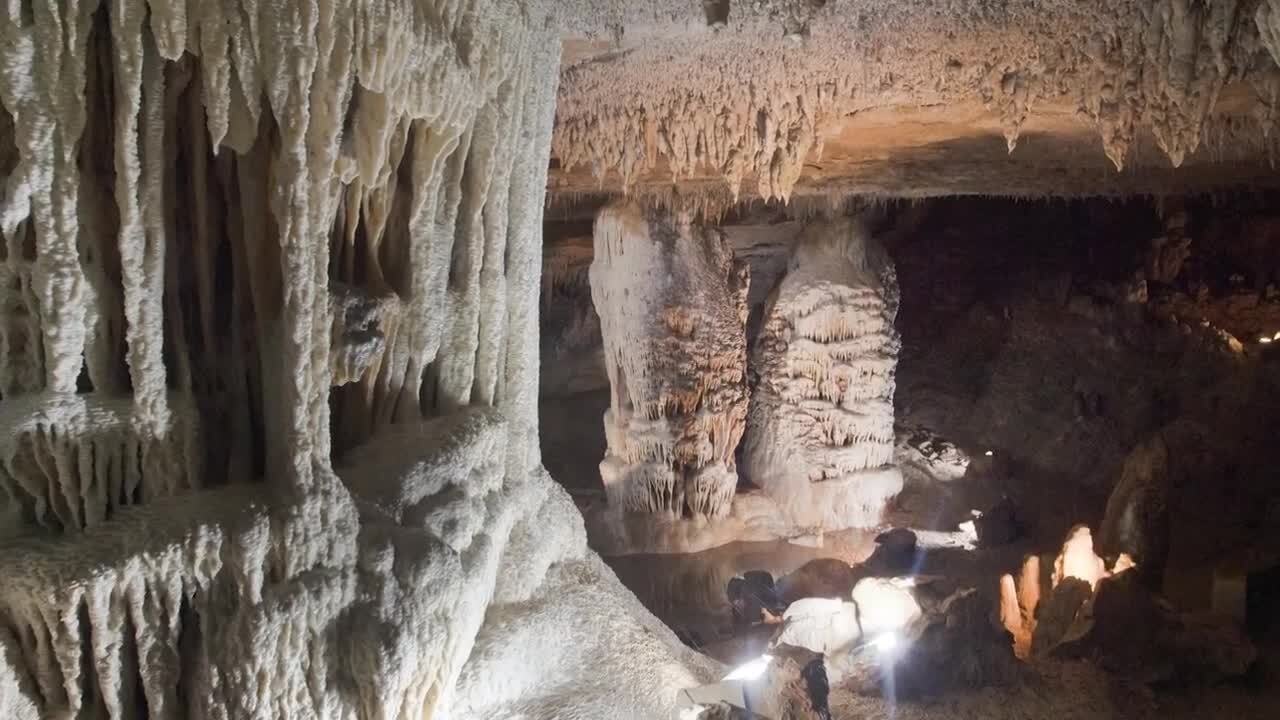 Take a tram-tastic cave ride into the depths of Missouri’s Fantastic Caverns