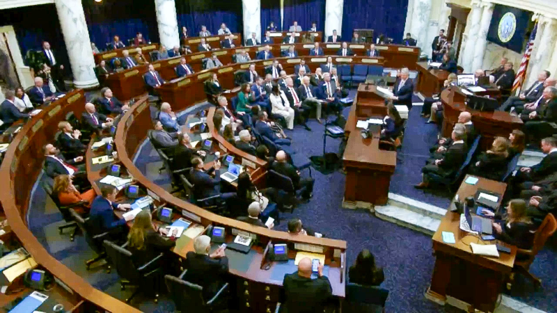 Idaho governor makes joke about ICE during State of the State address