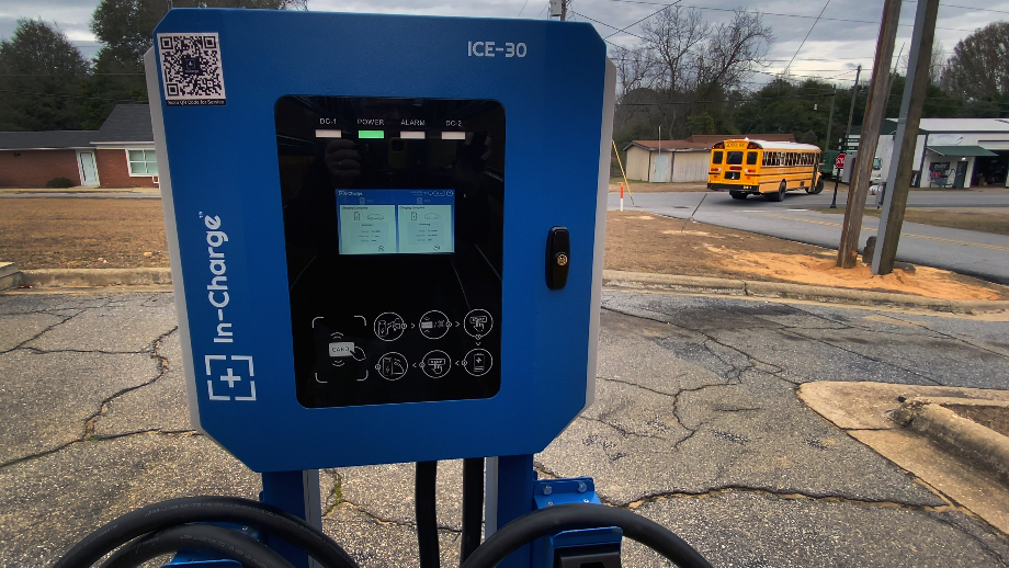 Video: Check out new electric school bus in Chattahoochee County School District