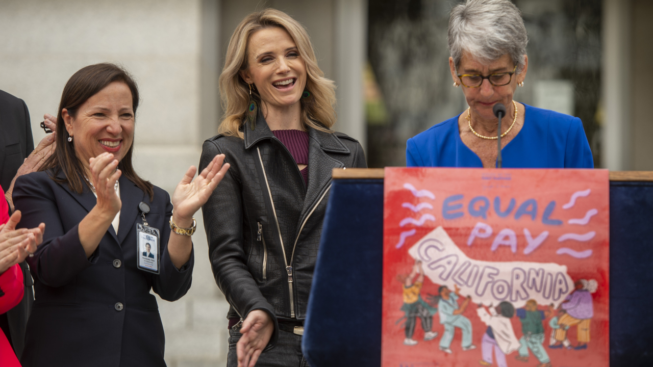 ’We have never been more divided.’ Jennifer Siebel Newsom’s new documentary explores inequality