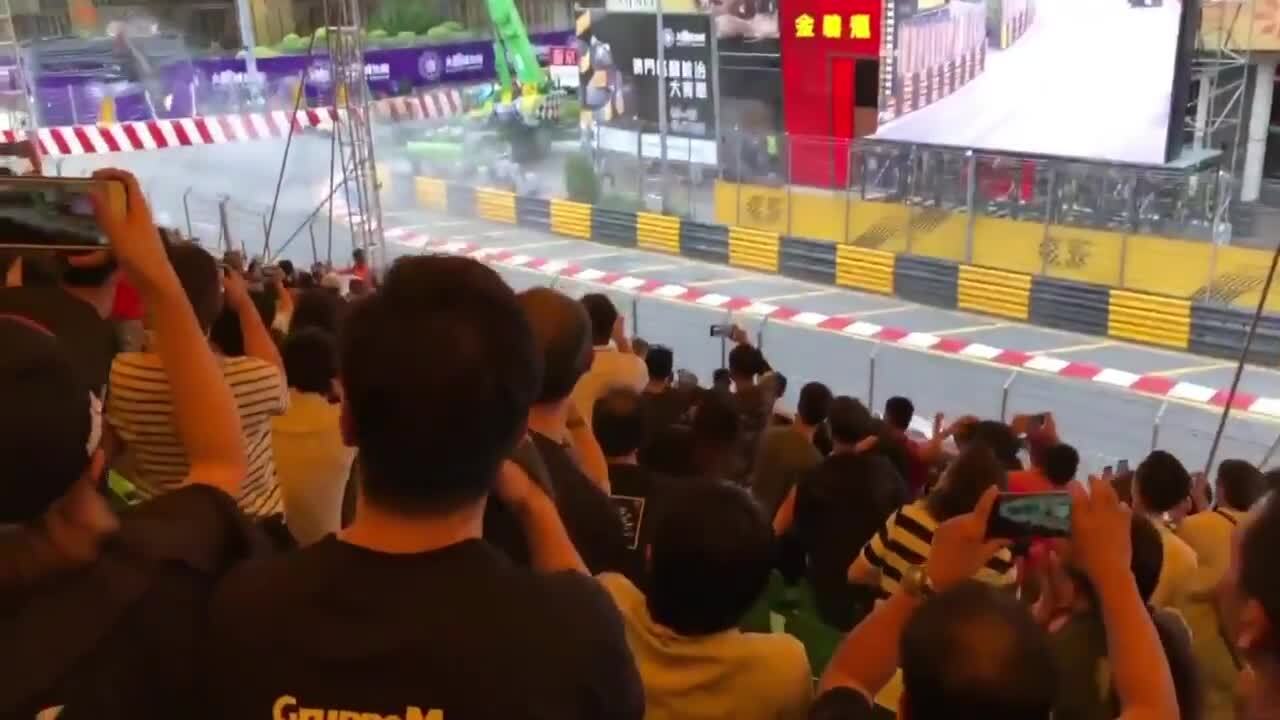 Five injured in violent Macau F3 Grand Prix crash