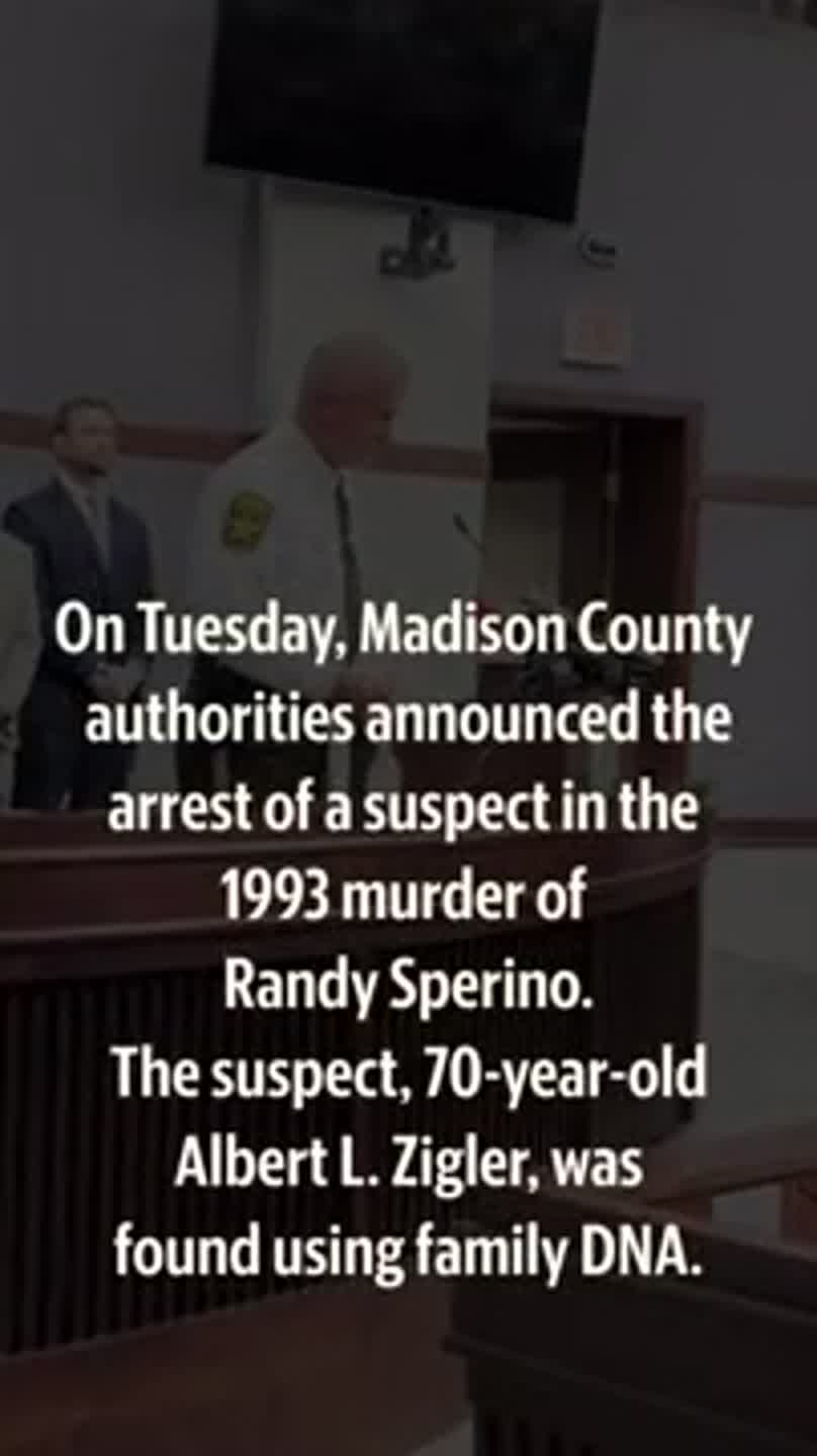 Madison County Announce Arrest of Subject for 1993 Murder