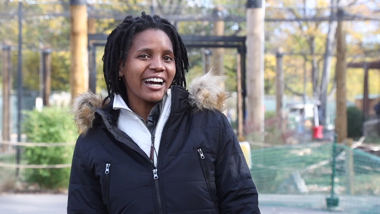 Gorongosa safari guide volunteers at Zoo Boise