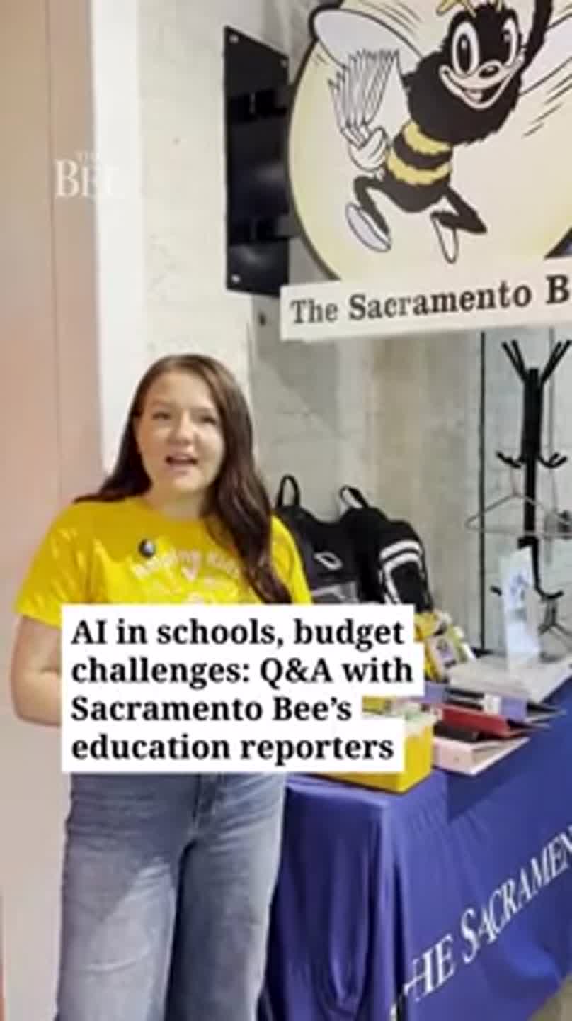 Watch as Sacramento Bee reporters answer questions about budgets, AI in schools