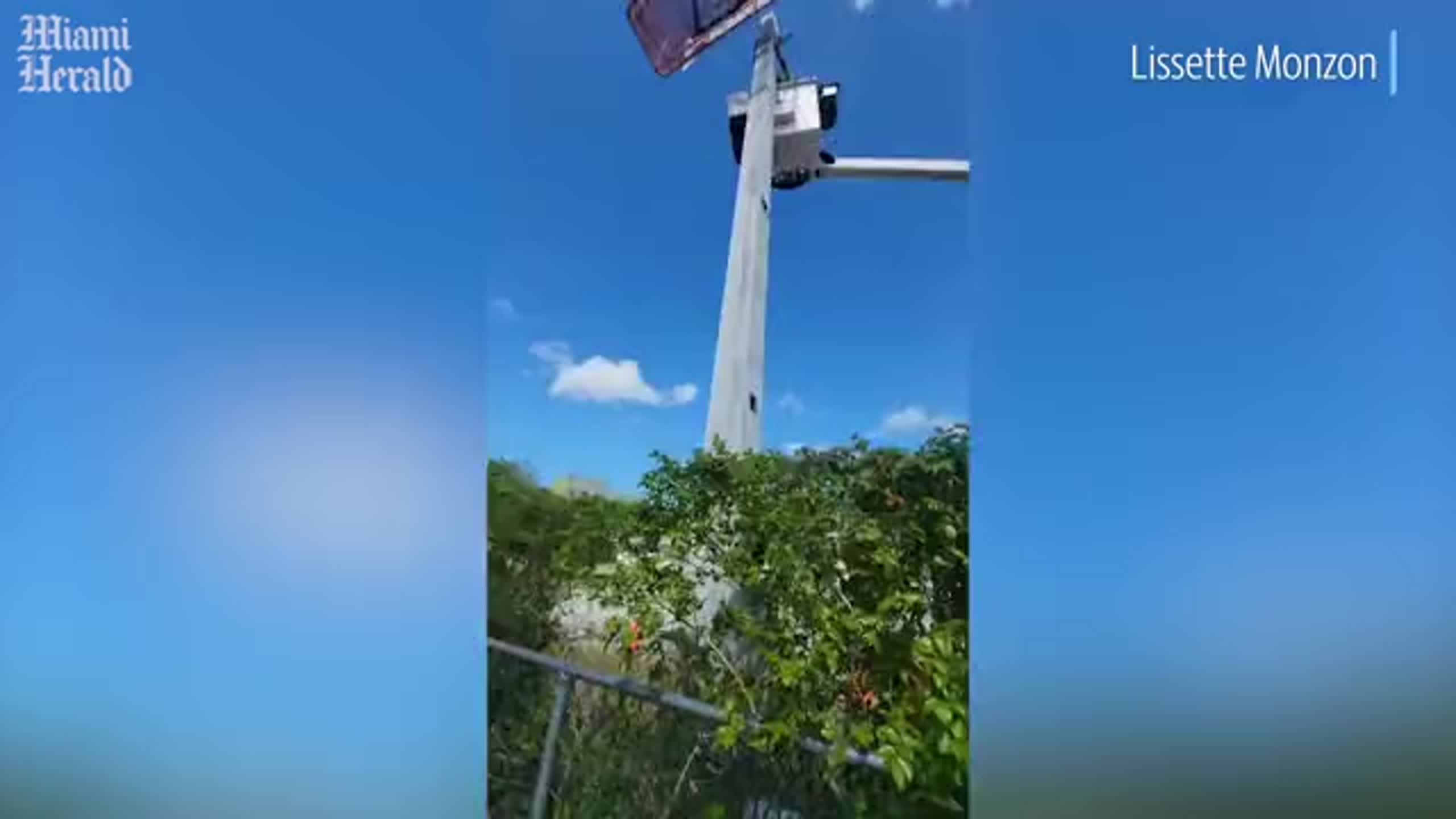Residents express concern over 5G poles constructed in Kendall